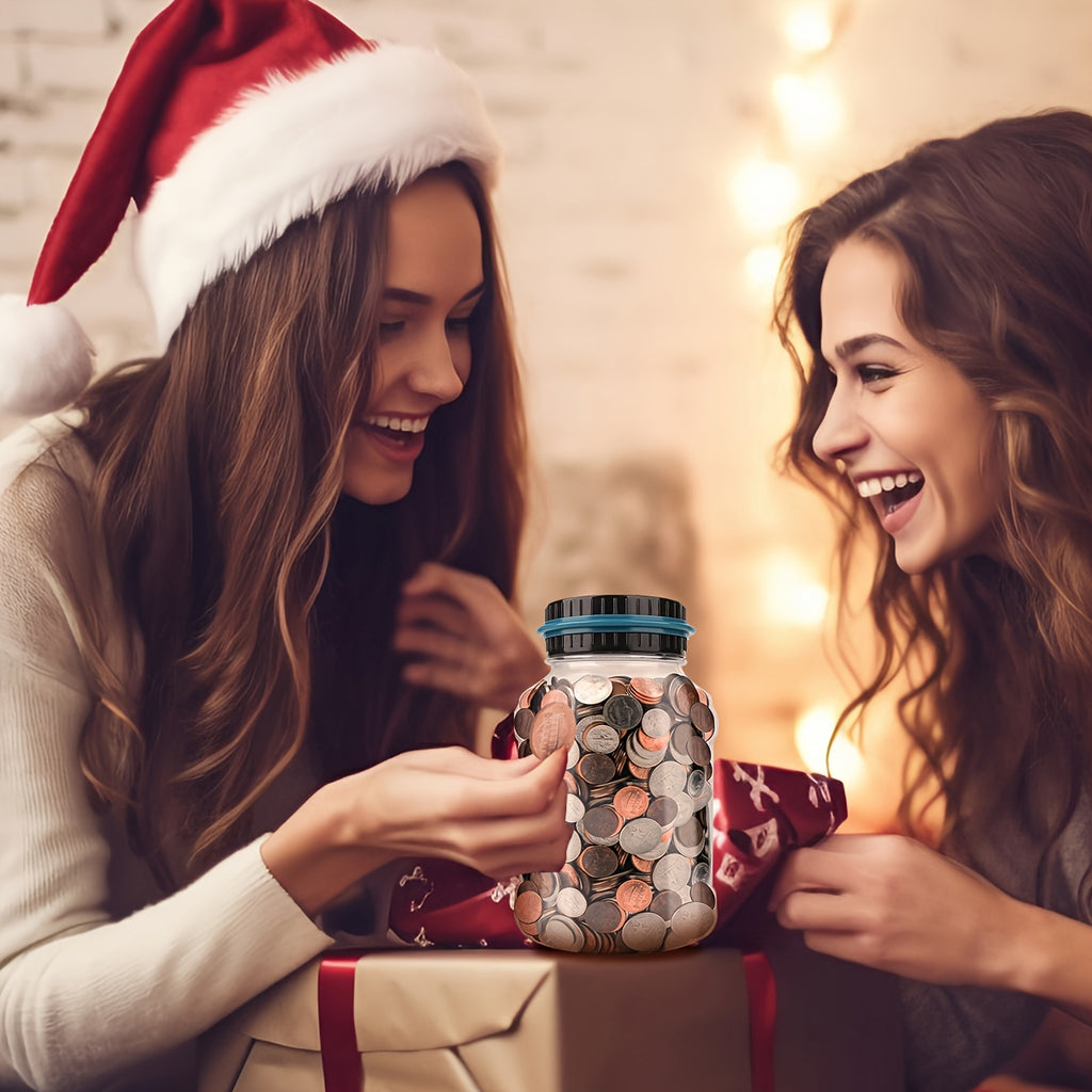 Digital Counting Money Jar