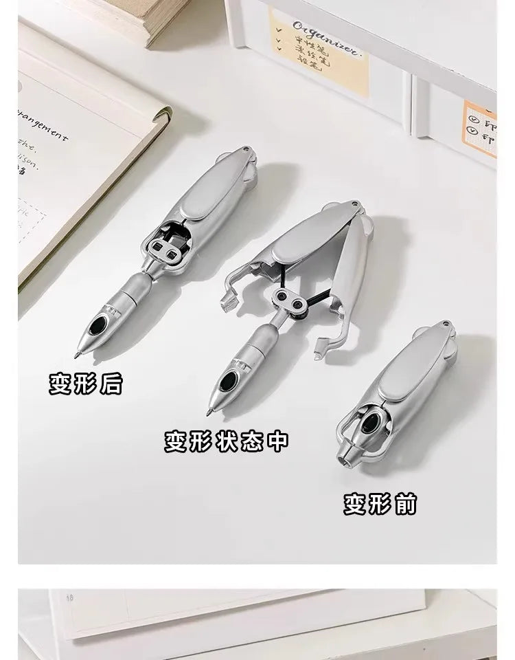 Funny Ballpoint Pen 1.0mm Dark Purple Ink Creative Squid Design Gel Pens Kids Gift Student School Office Stationery Supplies