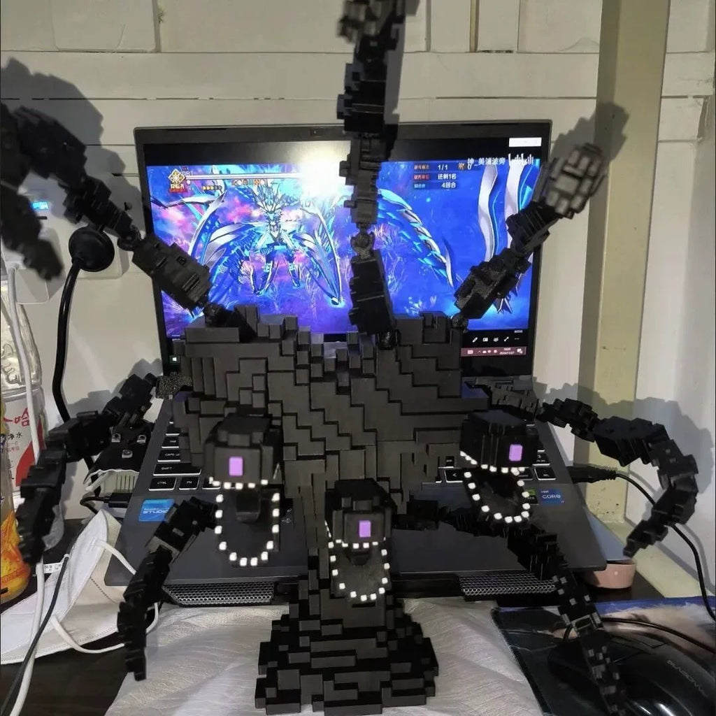 3D Printed Minecraft Witherstorm
