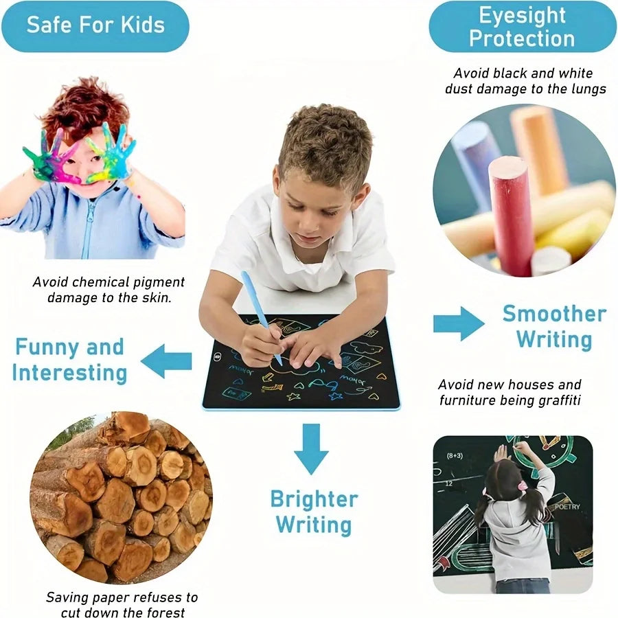 6.5/8.5/10/12/16-Inch LCD Drawing Tablet,Handwriting Pad,Electronic Writing Board,Kids Christmas/Birthday Gifts/Educational toys