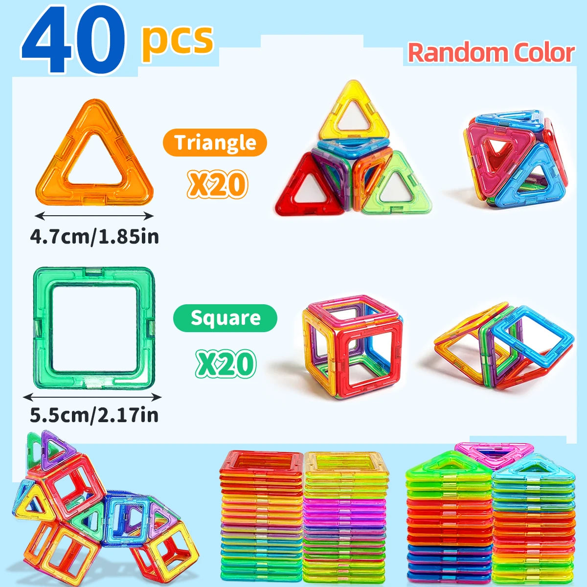 Magnetic Building Tiles