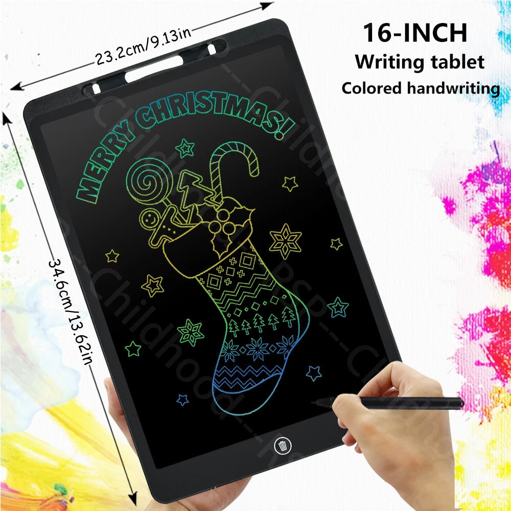 6.5/8.5/10/12/16-Inch LCD Drawing Tablet,Handwriting Pad,Electronic Writing Board,Kids Christmas/Birthday Gifts/Educational toys