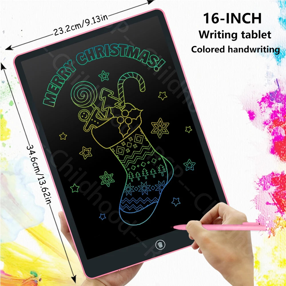 6.5/8.5/10/12/16-Inch LCD Drawing Tablet,Handwriting Pad,Electronic Writing Board,Kids Christmas/Birthday Gifts/Educational toys