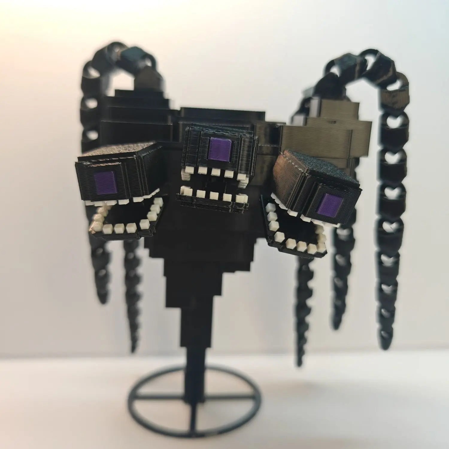 3D Printed Minecraft Witherstorm