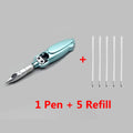 Funny Ballpoint Pen 1.0mm Dark Purple Ink Creative Squid Design Gel Pens Kids Gift Student School Office Stationery Supplies