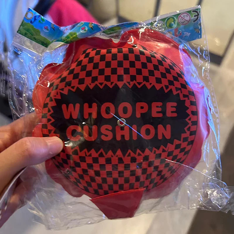 Self-Inflating Whoopie Cushion