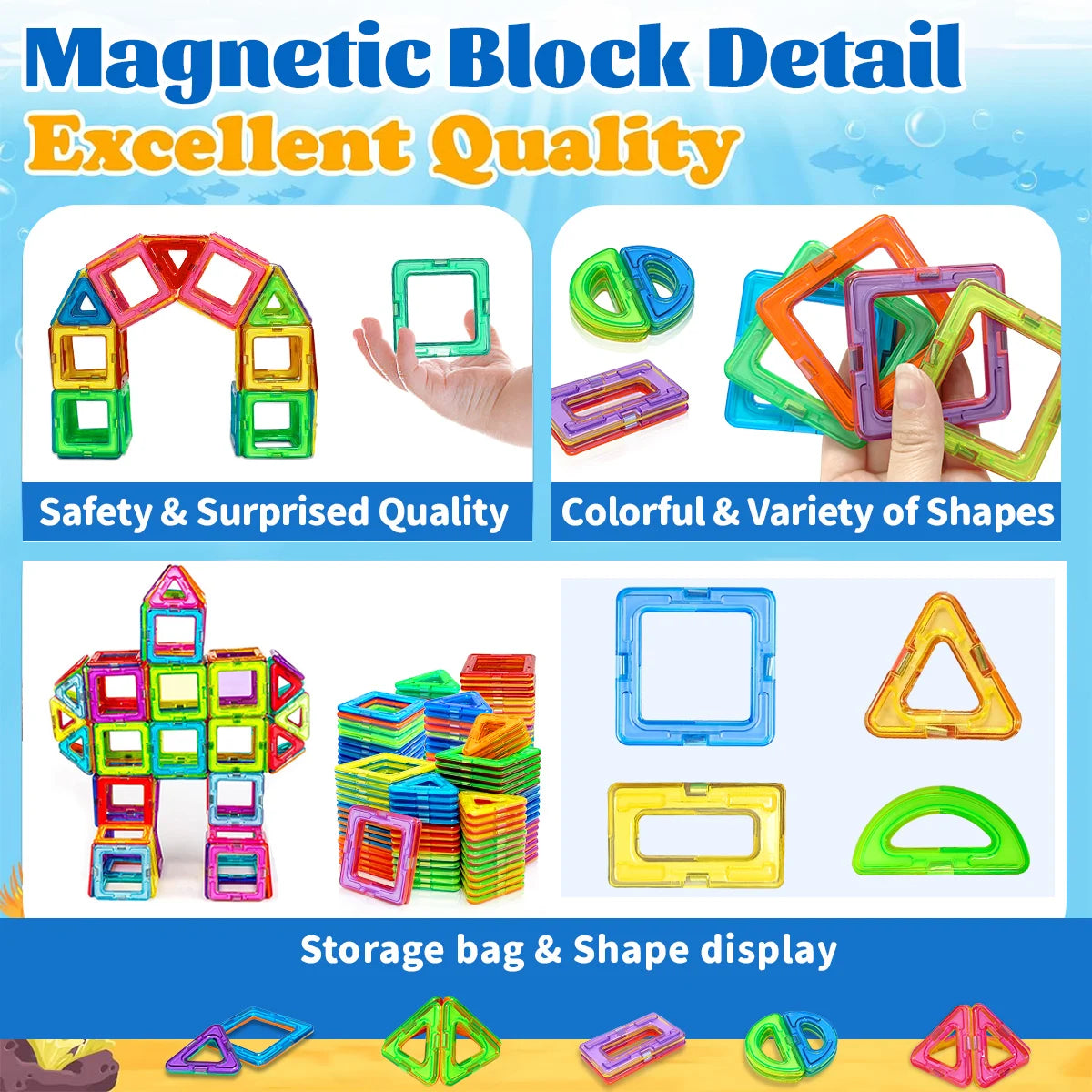 Magnetic Building Tiles