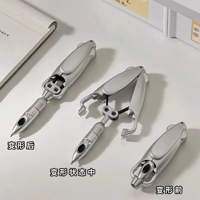 Funny Ballpoint Pen 1.0mm Dark Purple Ink Creative Squid Design Gel Pens Kids Gift Student School Office Stationery Supplies