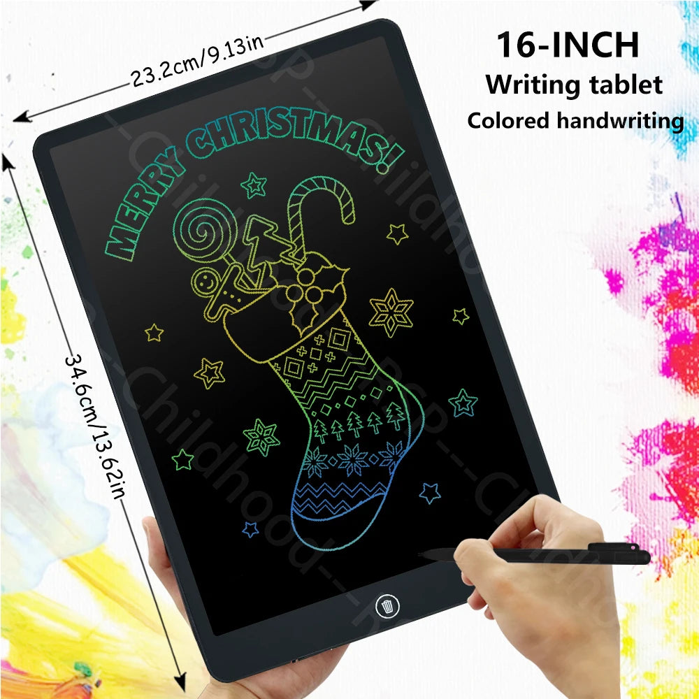 6.5/8.5/10/12/16-Inch LCD Drawing Tablet,Handwriting Pad,Electronic Writing Board,Kids Christmas/Birthday Gifts/Educational toys