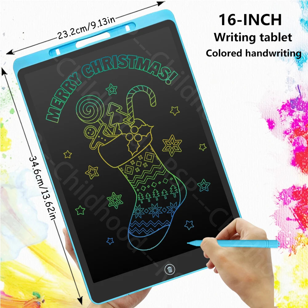6.5/8.5/10/12/16-Inch LCD Drawing Tablet,Handwriting Pad,Electronic Writing Board,Kids Christmas/Birthday Gifts/Educational toys