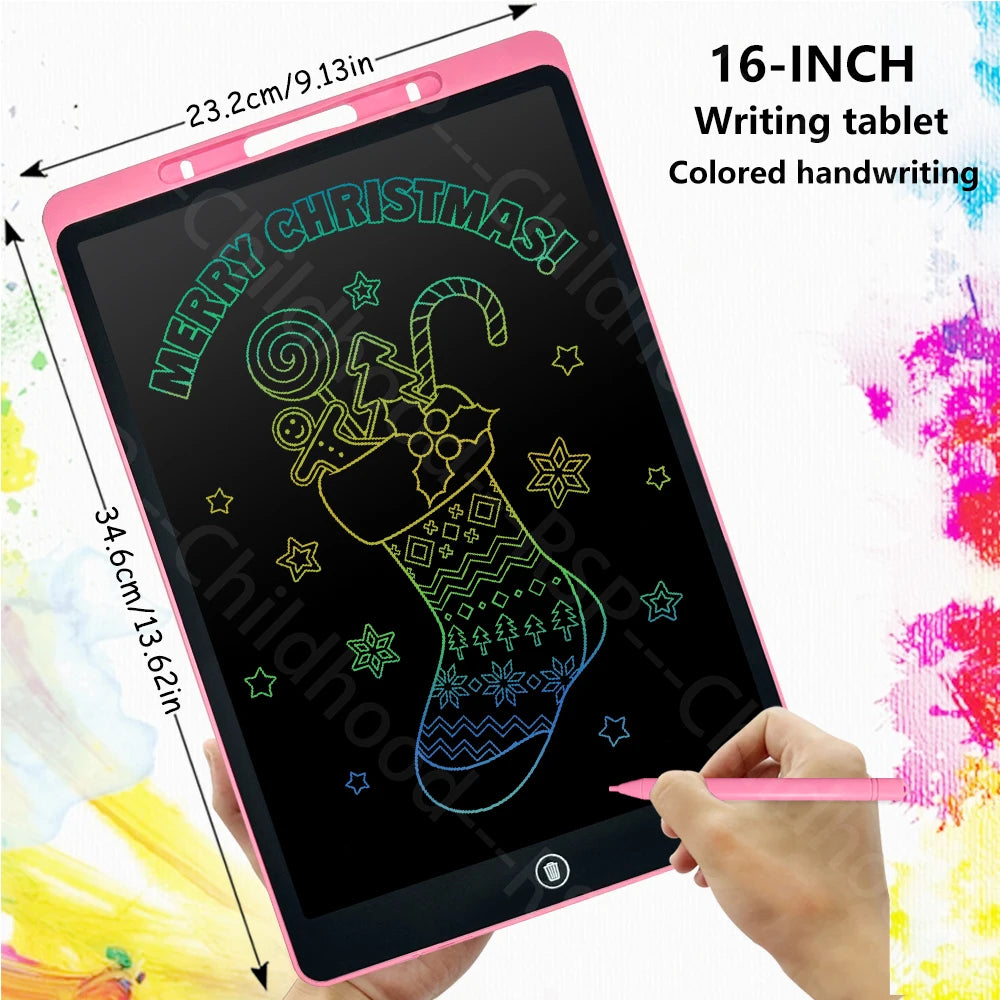 6.5/8.5/10/12/16-Inch LCD Drawing Tablet,Handwriting Pad,Electronic Writing Board,Kids Christmas/Birthday Gifts/Educational toys