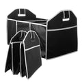 Car Trunk Cargo Storage Bag, Foldable Black Storage Box For Car And Trunk