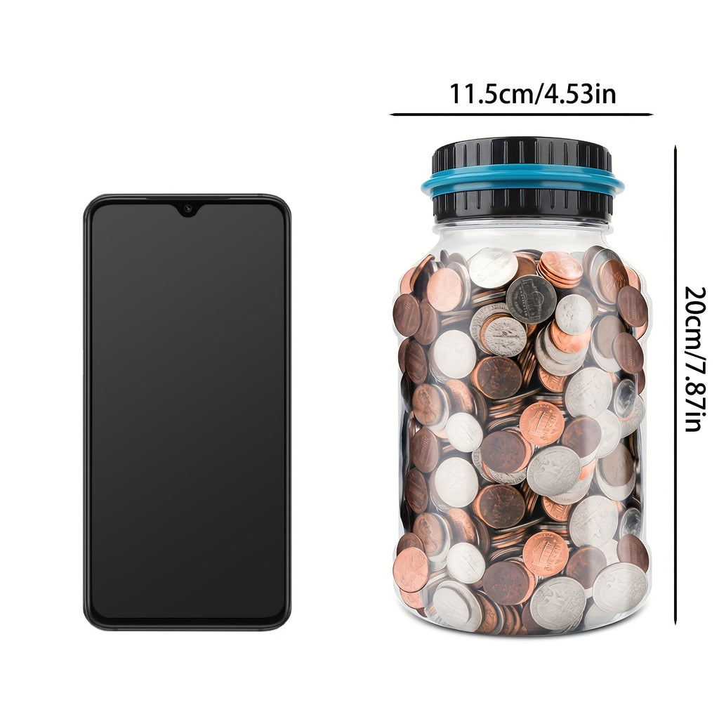 Digital Counting Money Jar
